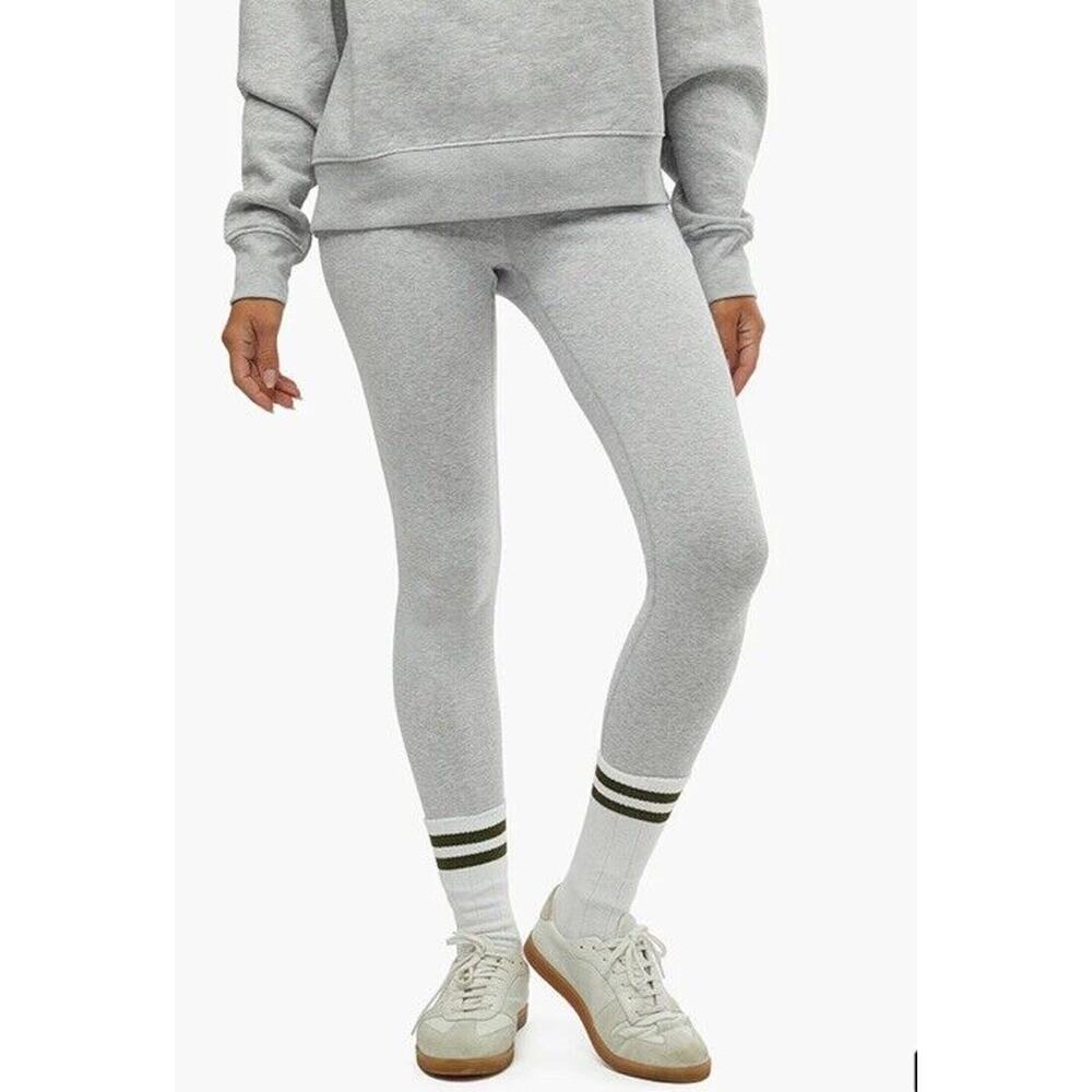 WeWoreWhat High Rise Leggings Light Heather Grey Size Medium NWT